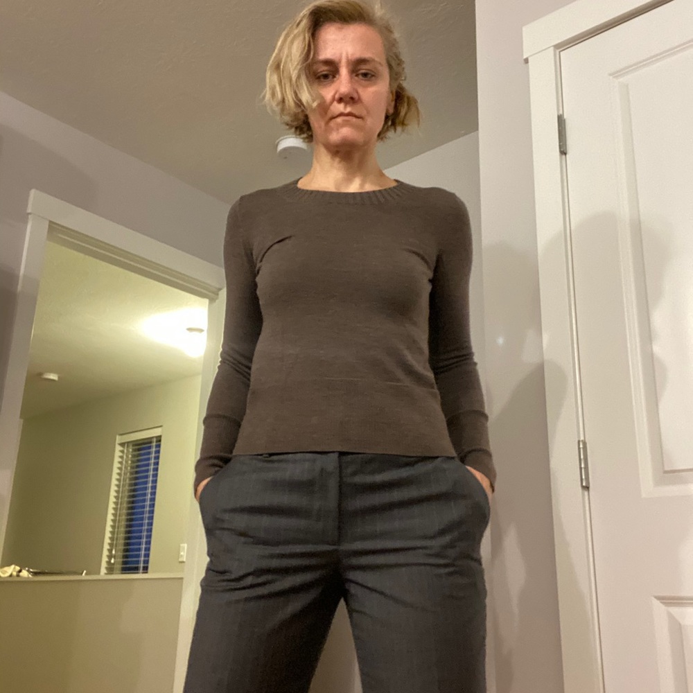 Banana Republic Extra Fine Virgin Wool Sweater XS